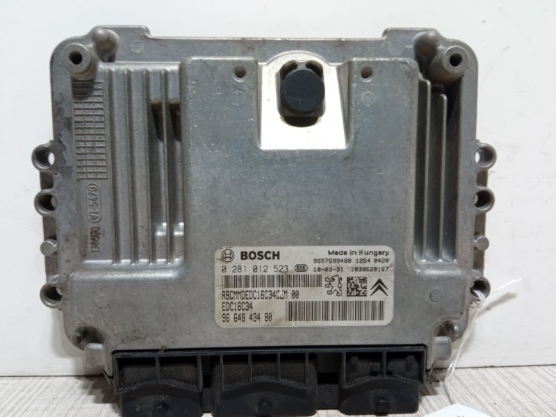 Recambio de centralita motor uce para peugeot 207/207+ (wa_, wc_) 1.4 hdi referencia OEM IAM 96576994809664843480 EDC16C34 02810