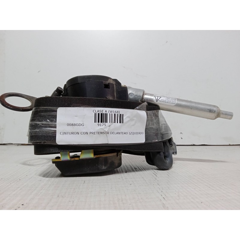 Recambio de cinturon con pretensor delantero izquierdo para mercedes-benz clase a (w168) a 160 cdi (168.007) referencia OEM IAM 