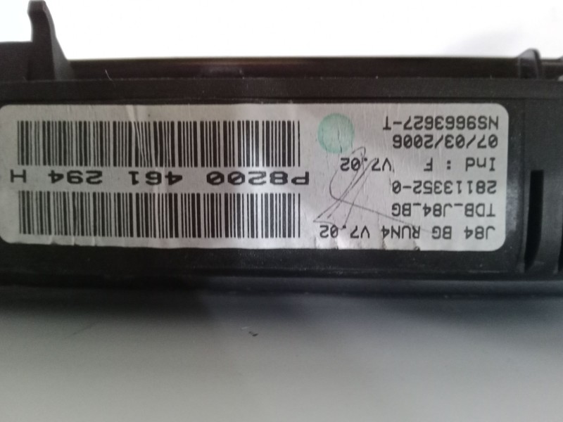 Recambio de cuadro instrumentos para renault scénic ii (jm0/1_) 1.6 16v (jm1r) referencia OEM IAM P8200461294H  281133520