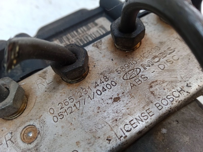 Recambio de abs para hyundai getz (tb) 1.5 crdi referencia OEM IAM 589101C800  0265231448