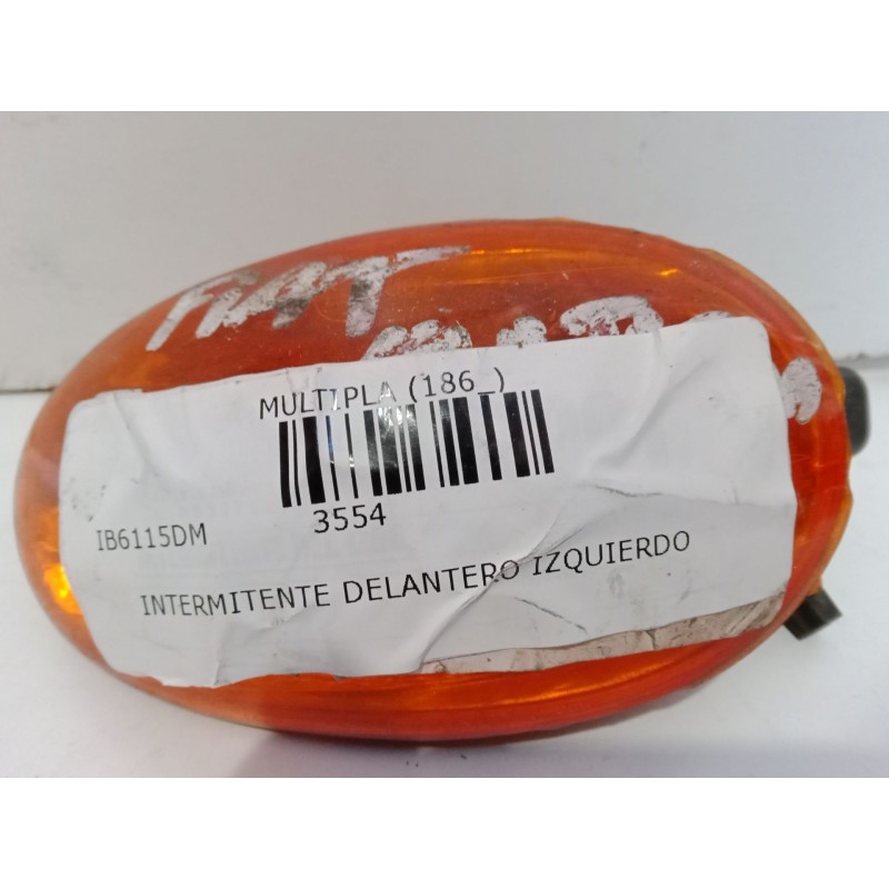 Recambio de intermitente delantero izquierdo para fiat multipla (186_) 1.9 jtd 105 (186axb1a) referencia OEM IAM   