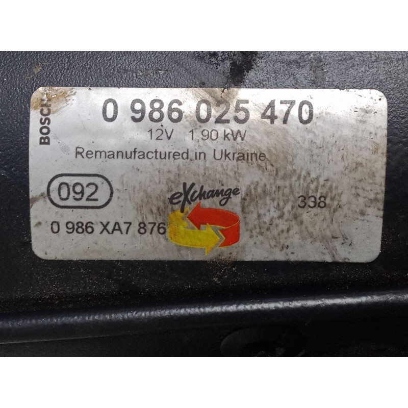 Recambio de motor arranque para citroën c4 grand picasso i (ua_) 2.0 hdi 150 referencia OEM IAM 0986025470  0986XA7876