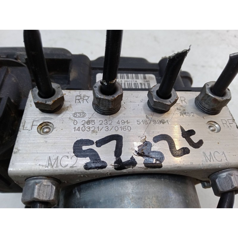 Recambio de abs para fiat fiorino monospace (225_) 1.3 jtd multijet (225bxb1a, 225bxb11) referencia OEM IAM 51879971  0265232491