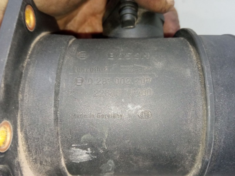 Recambio de caudalimetro para opel zafira a monospace (t98) 1.6 16v (f75) referencia OEM IAM 0281002207  