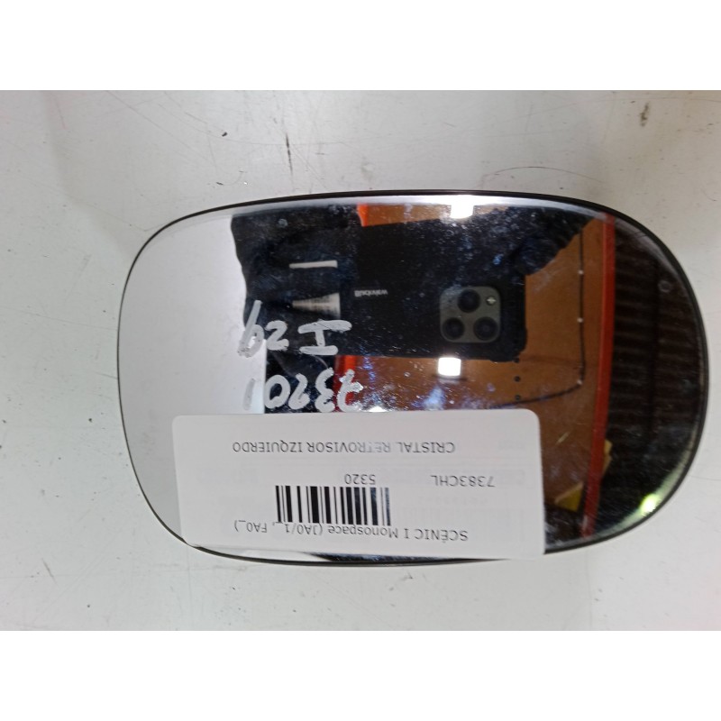 Recambio de cristal retrovisor izquierdo para renault scénic i monospace (ja0/1_, fa0_) 1.9 dti (ja1u) referencia OEM IAM   