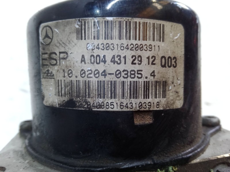 Recambio de abs para mercedes-benz clase c (w203) c 200 cdi (203.007) referencia OEM IAM A0044312912Q03  10020403854