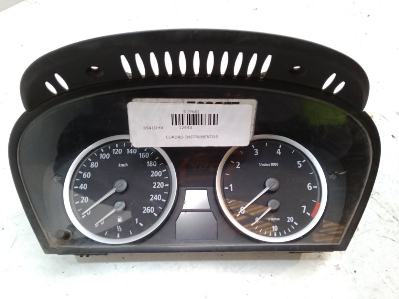 Recambio de cuadro instrumentos para bmw 5 (e60) 525 i referencia OEM IAM 62116947355  110080213248 Recambio de cuadro instrumentos para bmw 5 (e60) 525 i referencia OEM IAM 62116947355  110080213248