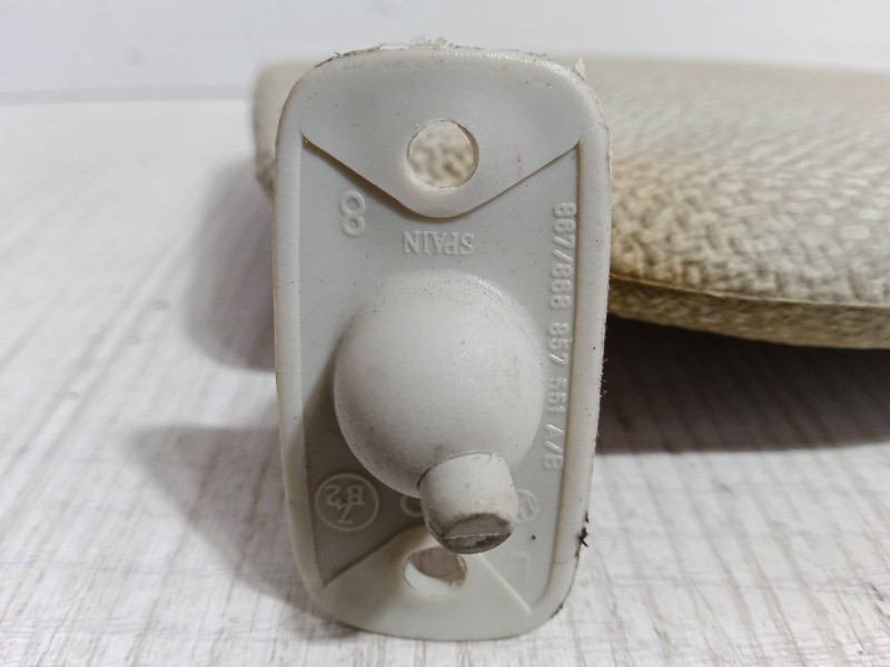 Recambio de parasol izquierdo para volkswagen polo classic (86c, 80) 1.3 cat referencia OEM IAM   