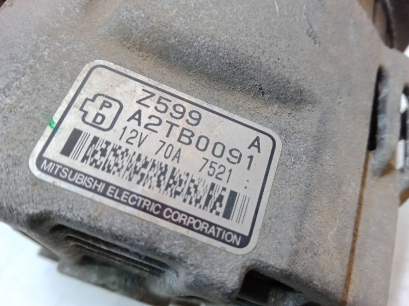 Recambio de alternador para mazda 323 c v (ba) 1.5 16v (ba11) referencia OEM IAM A2TB0091  Z599