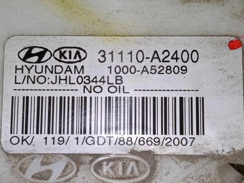 Recambio de aforador para kia cee´d (jd) 1.6 gt referencia OEM IAM 31110A2400  1000A52809