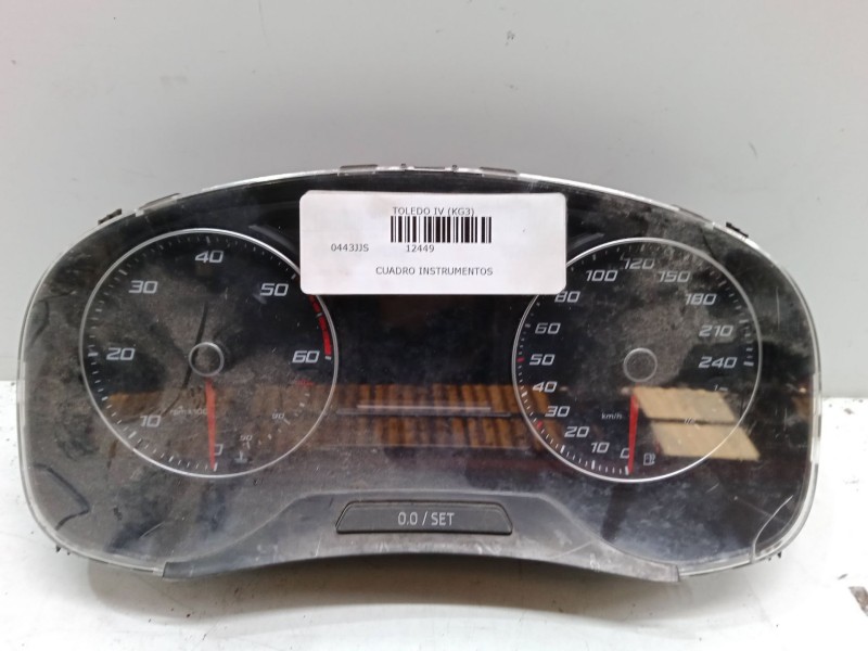 Recambio de cuadro instrumentos para seat toledo iv (kg3) 1.6 tdi referencia OEM IAM 6JA920741G  A2C95967000