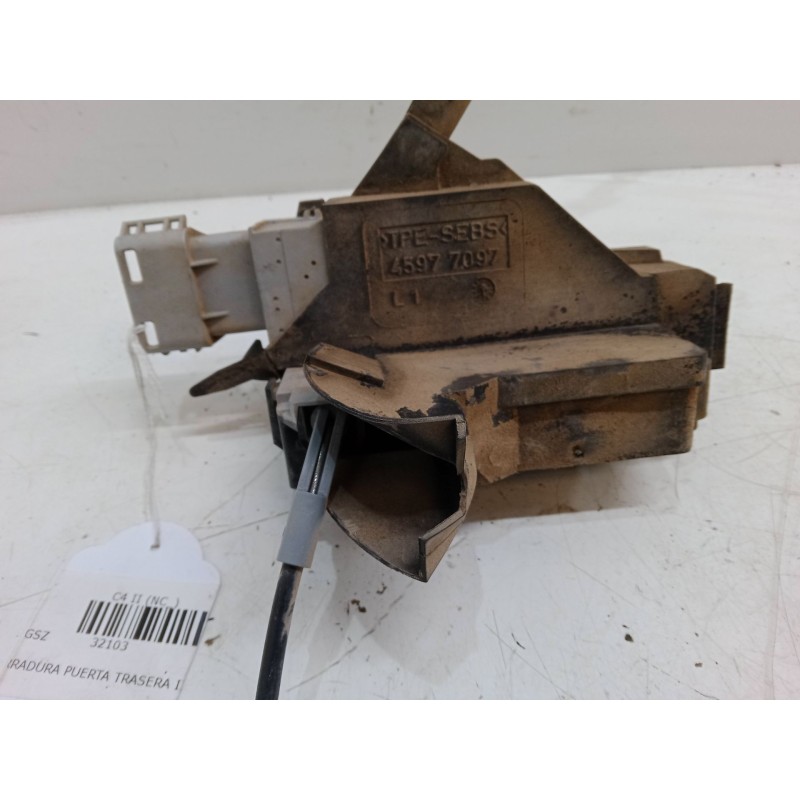 Recambio de cerradura puerta trasera izquierda para citroën c4 ii (nc_) 1.6 hdi 90 referencia OEM IAM 45977097  