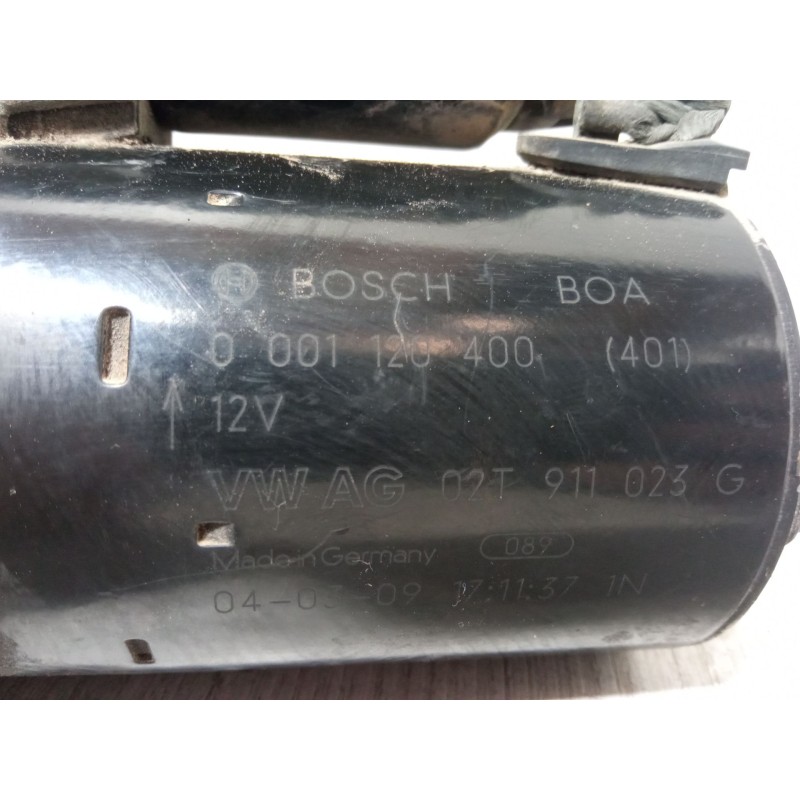 Recambio de motor arranque para volkswagen polo (9n_, 9a_) 1.2 referencia OEM IAM 0001120400  