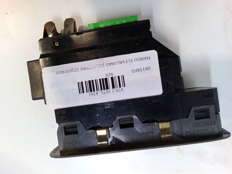 Recambio de mando elevalunas delantero izquierdo para volvo v70 i (875, 876) 2.3 t-5 referencia OEM IAM   