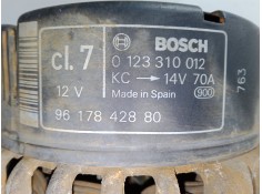 Recambio de alternador para peugeot 306 hatchback (7a, 7c, n3, n5) 1.9 d referencia OEM IAM 9617842880  0123310012 2