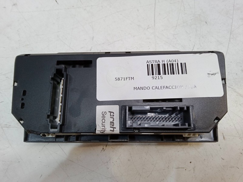 Recambio de mando calefaccion / a/a para opel astra h (a04) 1.6 (l48) referencia OEM IAM    Recambio de mando calefaccion / a/a para opel astra h (a04) 1.6 (l48) referencia OEM IAM