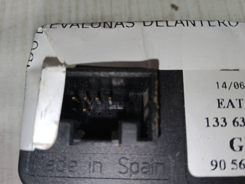 Recambio de mando elevalunas delantero izquierdo para opel zafira a monospace (t98) 1.8 16v (f75) referencia OEM IAM 13363201.90