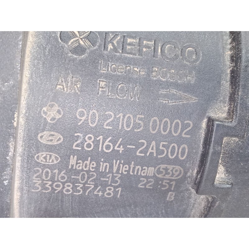 Recambio de caudalimetro para kia rio iii (ub) 1.1 crdi referencia OEM IAM 9021050002.28164-2A500  