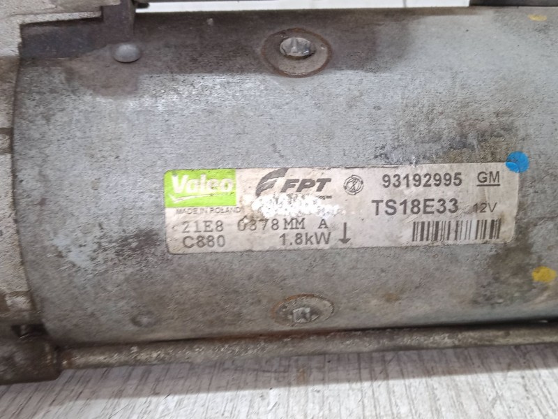 Recambio de motor arranque para opel corsa d (s07) 1.3 cdti (l08, l68) referencia OEM IAM 93192995  TS18E33 Recambio de motor arranque para opel corsa d (s07) 1.3 cdti (l08, l68) referencia OEM IAM 93192995  TS18E33