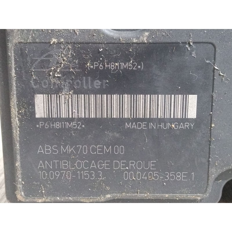 Recambio de abs para peugeot 207/207+ (wa_, wc_) 1.4 16v referencia OEM IAM 10.0970-1153.3  