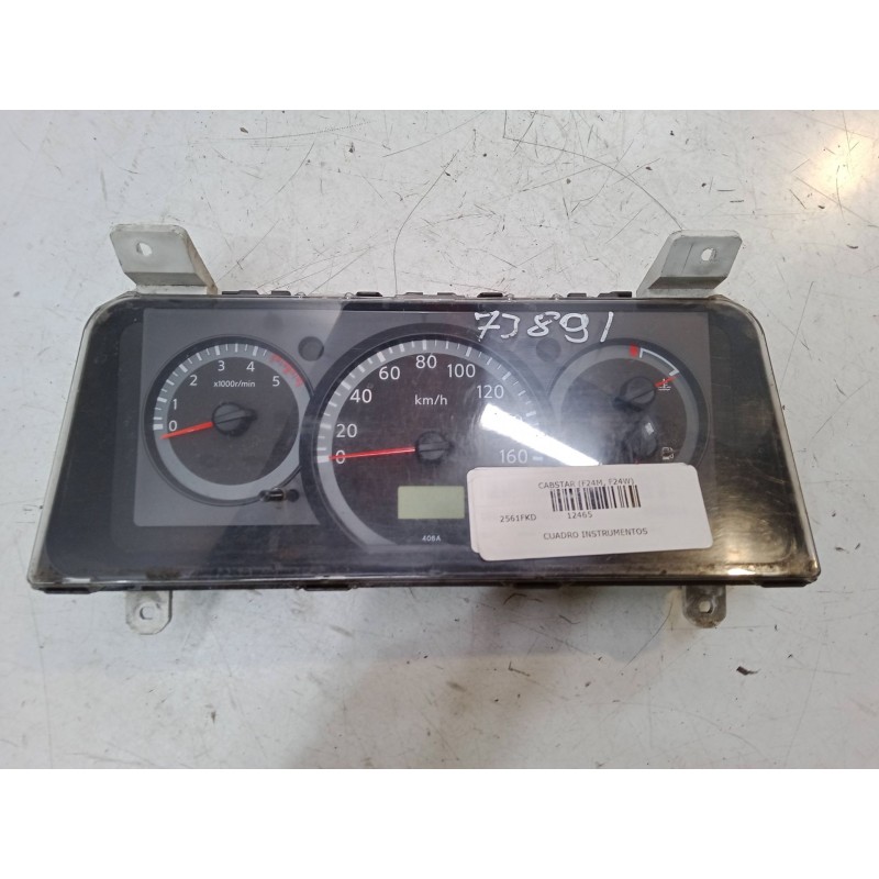 Recambio de cuadro instrumentos para nissan cabstar (f24m, f24w) 35.15 dci, 45.15 dci 3.0 (f24m) referencia OEM IAM MB400/NBQ6  