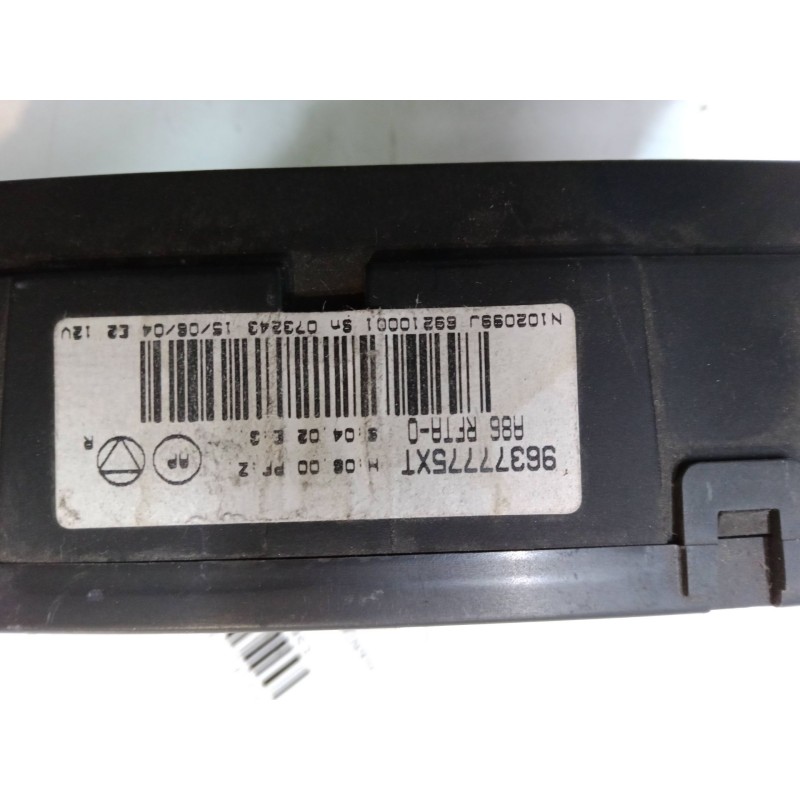 Recambio de mando climatizador para citroën c3 i (fc_, fn_) 1.4 i referencia OEM IAM 96377775XT  N102099J