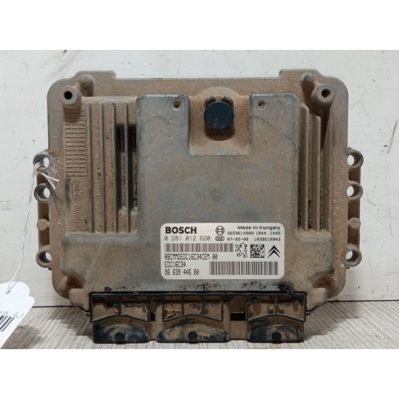 Recambio de centralita motor uce para peugeot partner monospace (5_, g_) 1.6 hdi 75 referencia OEM IAM 96639446809659614980  028