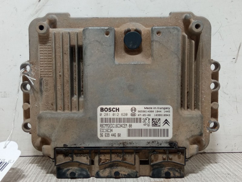 Recambio de centralita motor uce para peugeot partner monospace (5_, g_) 1.6 hdi 75 referencia OEM IAM 96639446809659614980  028