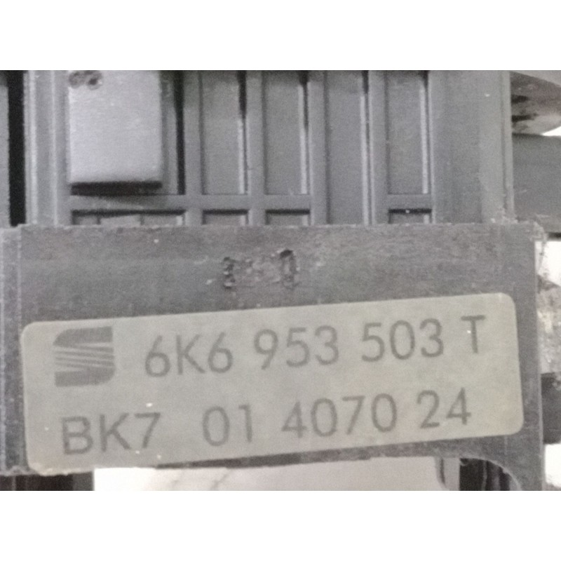 Recambio de mando luces para seat inca (6k9) 1.9 sdi referencia OEM IAM 6K6953503T BK7 01 4070 24 