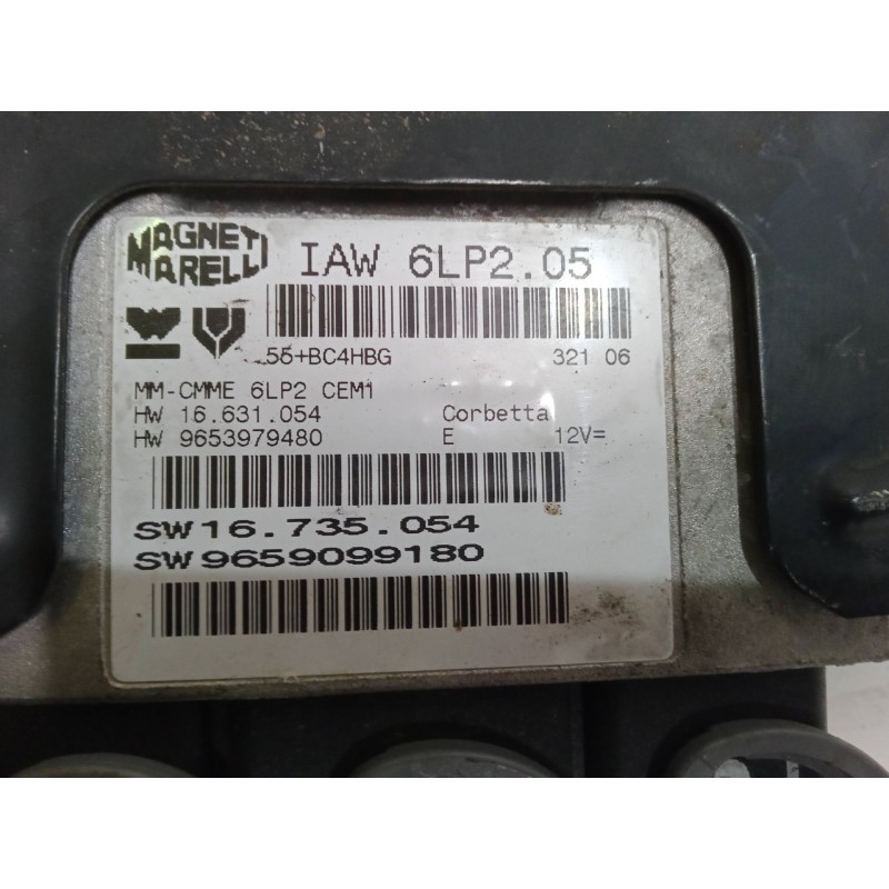 Recambio de centralita motor uce para citroën c4 i (lc_) 1.4 16v referencia OEM IAM IAW6LP205 SW9659099180 SW16735054