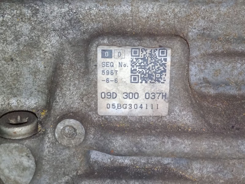 Recambio de caja de cambios automatica para porsche cayenne (9pa) turbo 4.5 referencia OEM IAM 09D300037H  TR60SN
