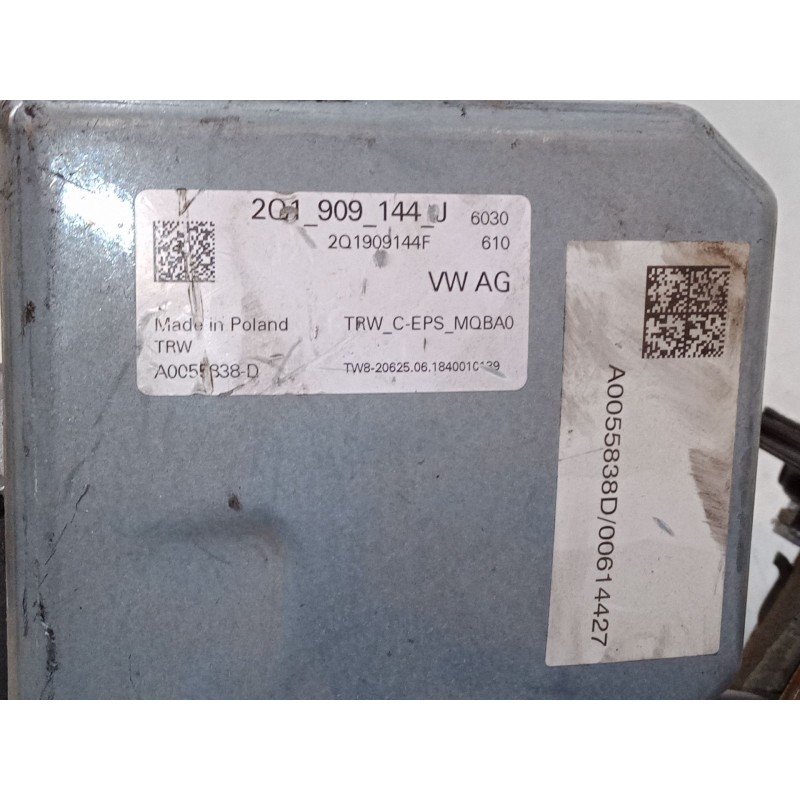 Recambio de columna direccion electrica para seat ibiza v (kj1, kjg) 1.0 tsi referencia OEM IAM 2Q1909144J  2Q1909144F