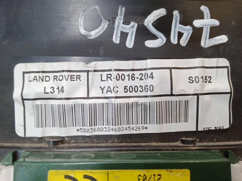 Recambio de cuadro instrumentos para land rover freelander i (l314) 2.0 td4 4x4 referencia OEM IAM LR0016204 L314 YAC500360