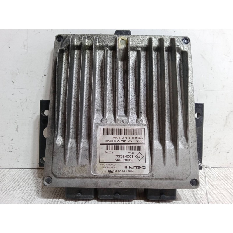Recambio de centralita motor uce para renault kangoo (kc0/1_) 1.5 dci (kc08, kc09) referencia OEM IAM 82004981858200469333  R041