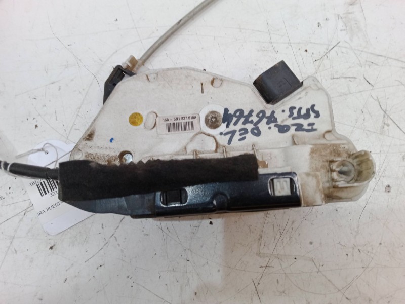Recambio de cerradura puerta delantera izquierda para seat ibiza iv sc (6j1, 6p5) 1.4 referencia OEM IAM 5N1837015A  