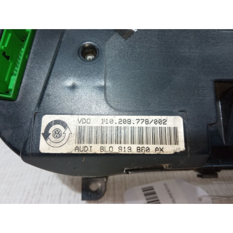 Recambio de cuadro instrumentos para audi a3 (8l1) 1.8 t referencia OEM IAM 8L0919860AX   Recambio de cuadro instrumentos para audi a3 (8l1) 1.8 t referencia OEM IAM 8L0919860AX