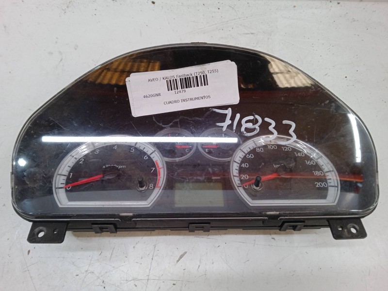 Recambio de cuadro instrumentos para chevrolet aveo / kalos hatchback (t250, t255) 1.2 referencia OEM IAM 96814468  Y631270333