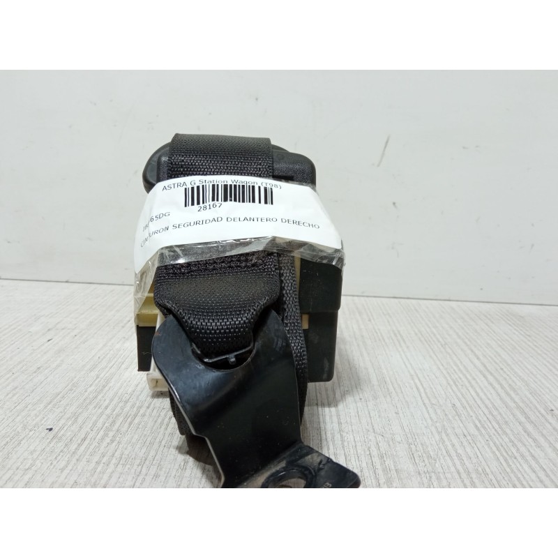 Recambio de cinturon seguridad delantero derecho para opel astra g station wagon (t98) 1.8 16v (f35) referencia OEM IAM   