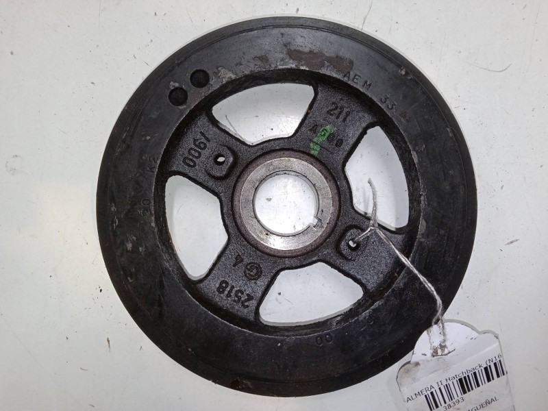 Recambio de polea cigueñal para nissan almera ii hatchback (n16) 2.2 di referencia OEM IAM    Recambio de polea cigueñal para nissan almera ii hatchback (n16) 2.2 di referencia OEM IAM
