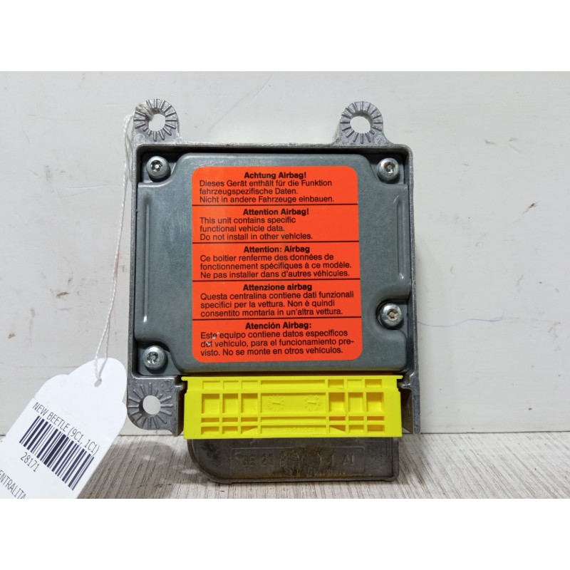 Recambio de centralita airbag para volkswagen new beetle (9c1, 1c1) 1.9 tdi referencia OEM IAM 6Q0909605A  5WK42867
