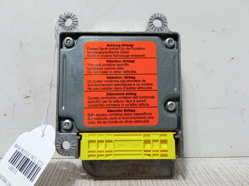 Recambio de centralita airbag para volkswagen new beetle (9c1, 1c1) 1.9 tdi referencia OEM IAM 6Q0909605A  5WK42867