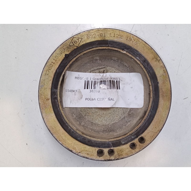 Recambio de polea cigueñal para renault megane i grandtour (ka0/1_) 1.9 dci (ka05, ka1f) referencia OEM IAM 7701065995  