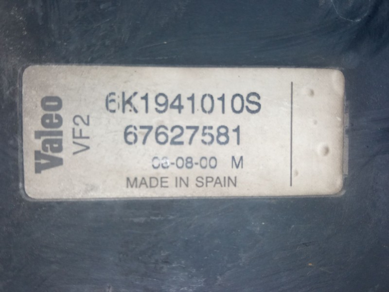 Recambio de faro derecho para seat inca (6k9) 1.9 sdi referencia OEM IAM 6K1941010S  