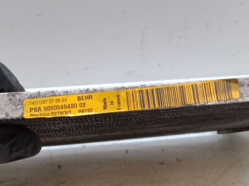 Recambio de radiador a/a /condensador para peugeot 5008 (0u_, 0e_) 1.6 hdi referencia OEM IAM 9650545480-02  9650545480