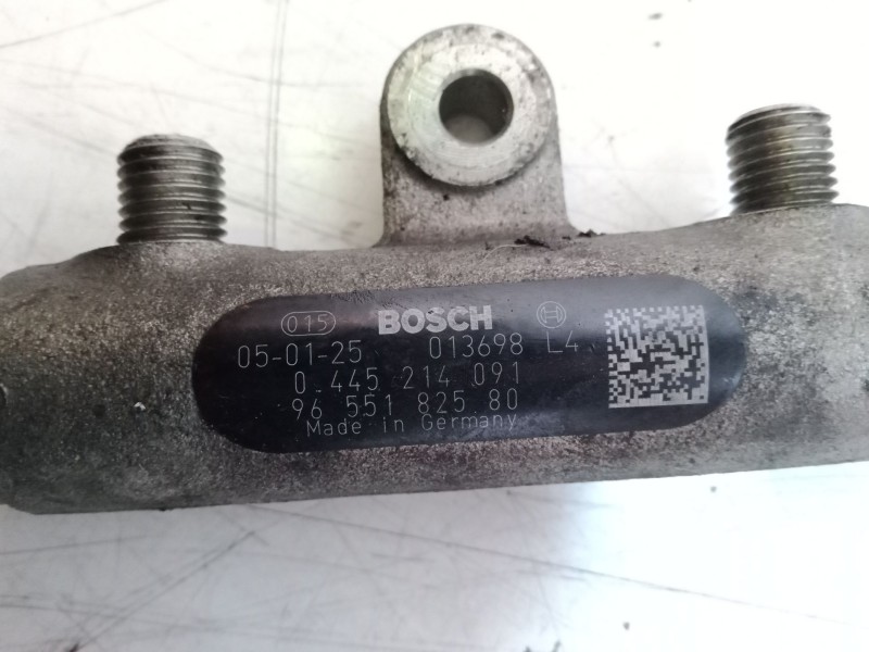 Recambio de rampa inyectora para peugeot 307 (3a/c) 2.0 hdi 90 referencia OEM IAM 9655182580  0445214091