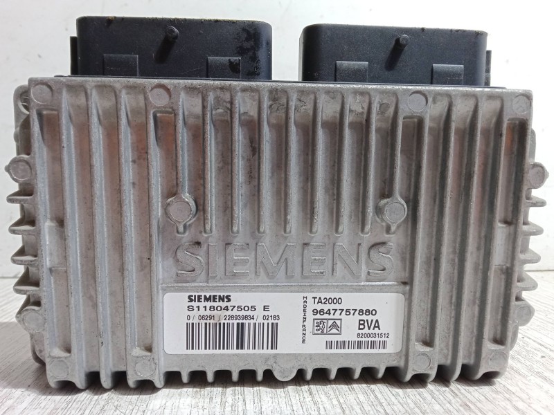 Recambio de centralita motor uce para peugeot 307 (3a/c) 1.6 16v referencia OEM IAM 8200031512 S118047505E 9647757880 Recambio de centralita motor uce para peugeot 307 (3a/c) 1.6 16v referencia OEM IAM 8200031512 S118047505E 9647757880