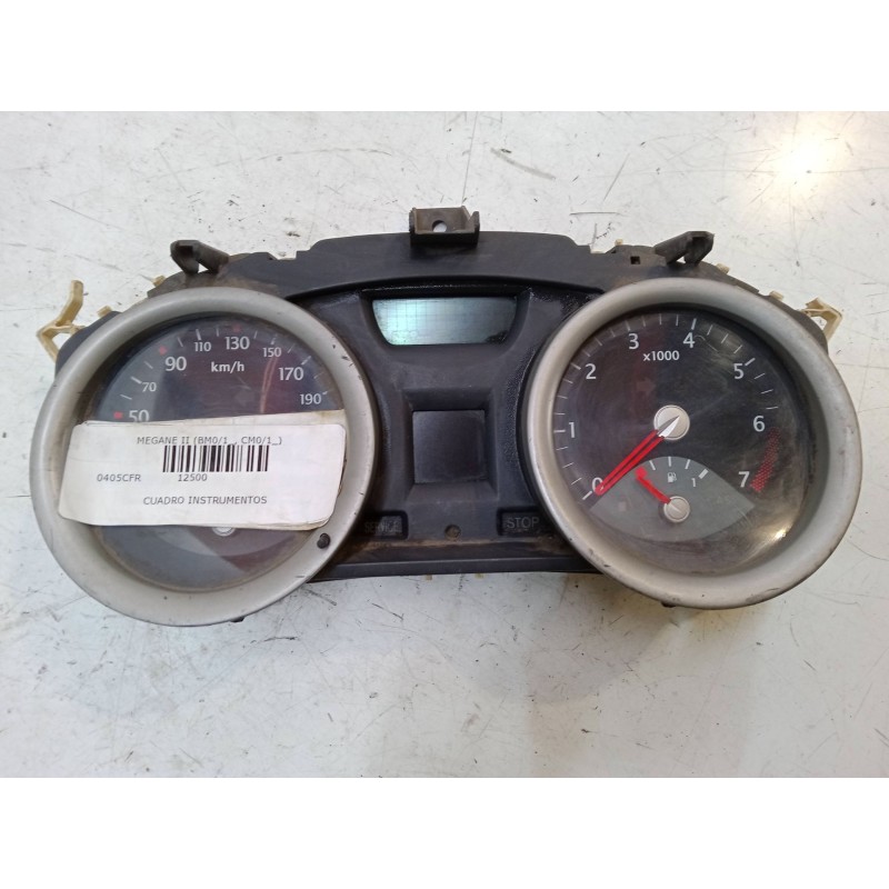 Recambio de cuadro instrumentos para renault megane ii (bm0/1_, cm0/1_) 1.9 dci (bm0g, cm0g) referencia OEM IAM 8200364023  