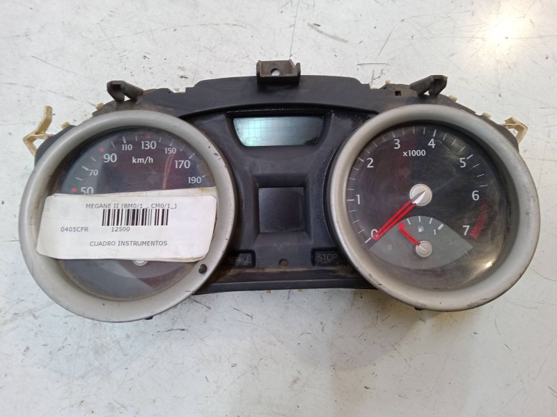Recambio de cuadro instrumentos para renault megane ii (bm0/1_, cm0/1_) 1.9 dci (bm0g, cm0g) referencia OEM IAM 8200364023  