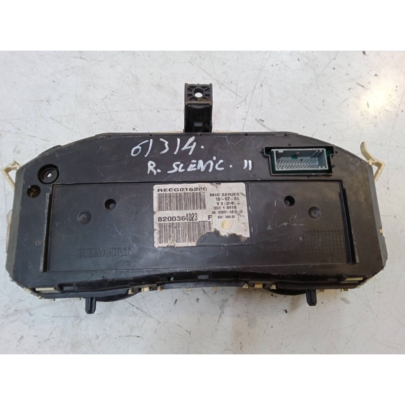 Recambio de cuadro instrumentos para renault megane ii (bm0/1_, cm0/1_) 1.9 dci (bm0g, cm0g) referencia OEM IAM 8200364023  