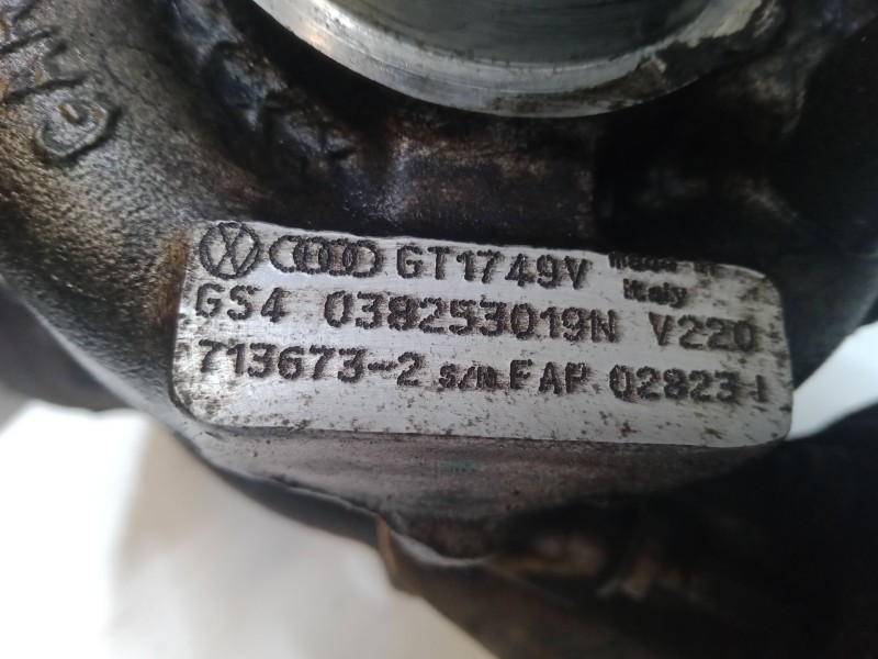 Recambio de turbo para audi a3 (8l1) 1.9 tdi referencia OEM IAM    Recambio de turbo para audi a3 (8l1) 1.9 tdi referencia OEM IAM